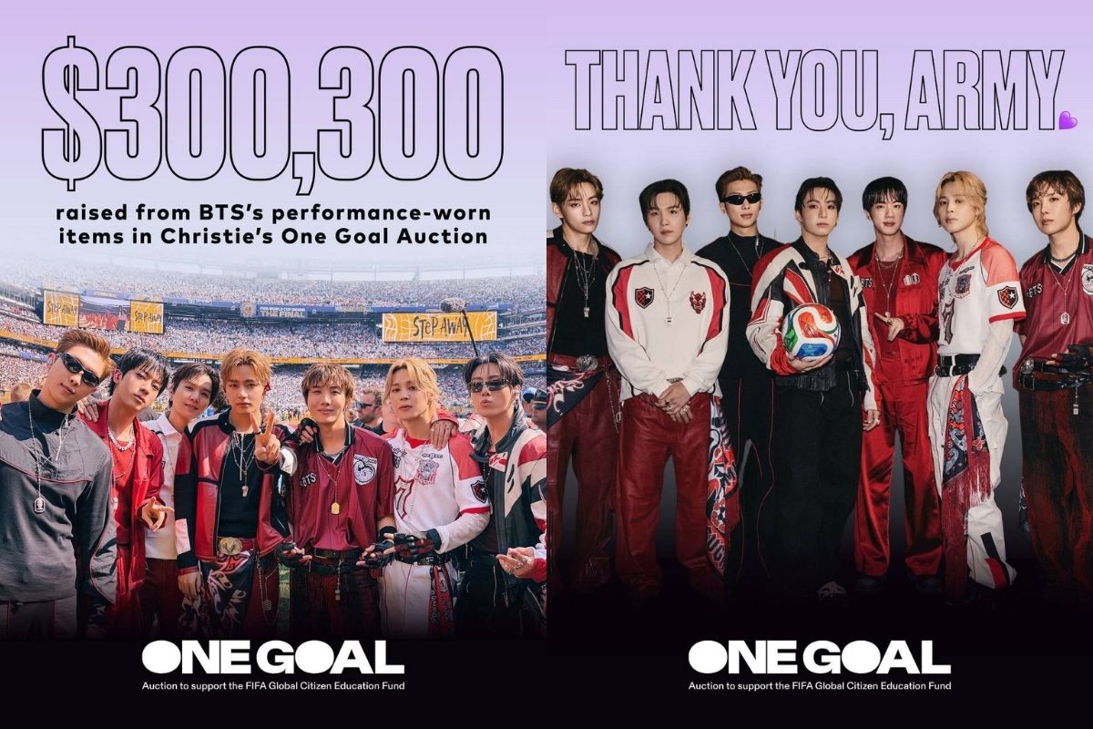 BTS recauda más de 300.000 dólares en subasta benéfica tras vender 7 objetos personales BTS recauda más de 300.000 dólares en subasta benéfica tras vender 7 objetos personales