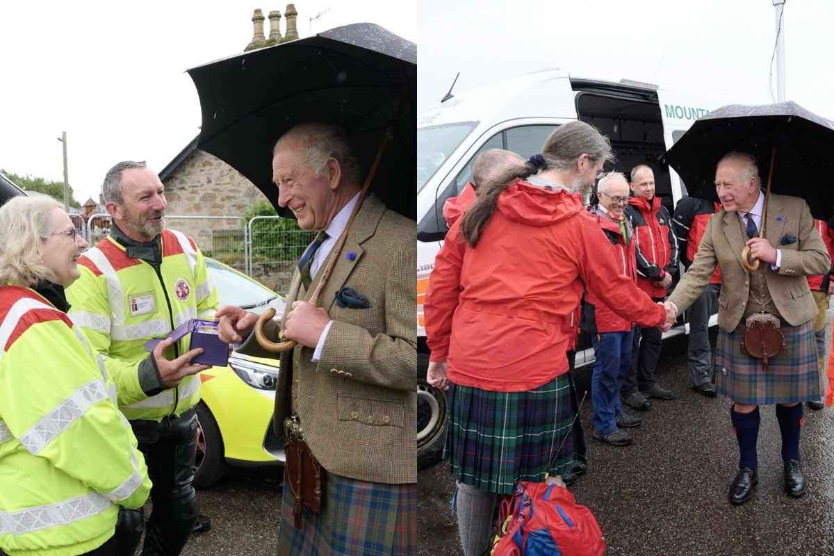 El rey Carlos III celebró el 800.º aniversario de la concesión del estatus de Royal Burgh a Dingwall