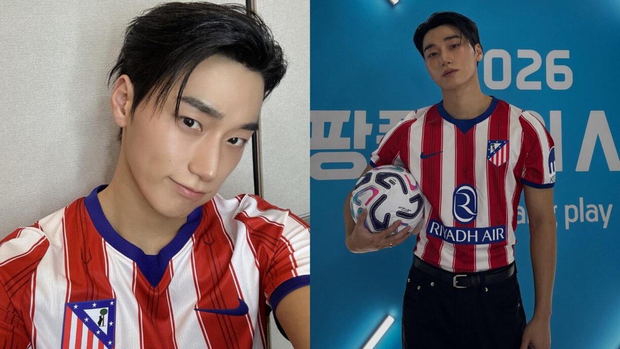 San de ATEEZ desata duras críticas tras aparecer en un partido de fútbol San de ATEEZ desata duras críticas tras aparecer en un partido de fútbol