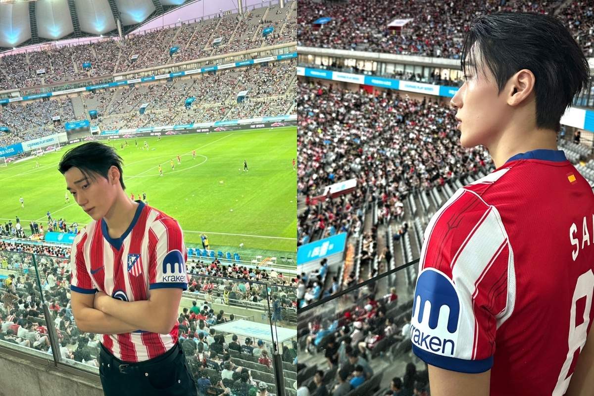 San de ATEEZ desata duras críticas tras aparecer en un partido de fútbol San de ATEEZ desata duras críticas tras aparecer en un partido de fútbol