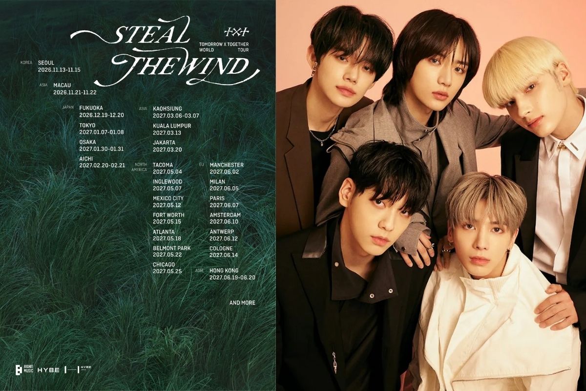 TXT anuncia la fecha de inicio de su quinta gira mundial 'Steal the Wind' TXT anuncia la fecha de inicio de su quinta gira mundial 'Steal the Wind'