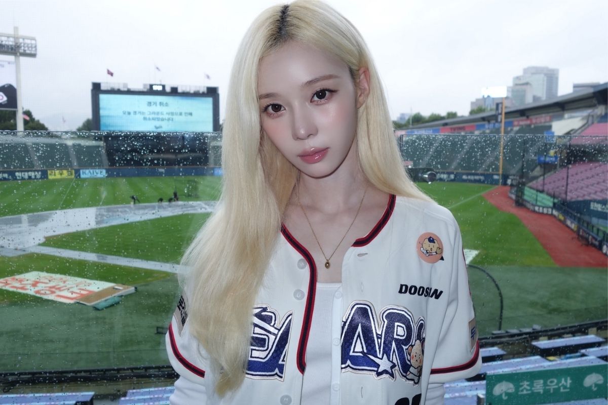 Winter de aespa se pierde el primer lanzamiento en el partido de los Doosan Bears por el mal clima Winter de aespa se pierde el primer lanzamiento en el partido de los Doosan Bears por el mal clima