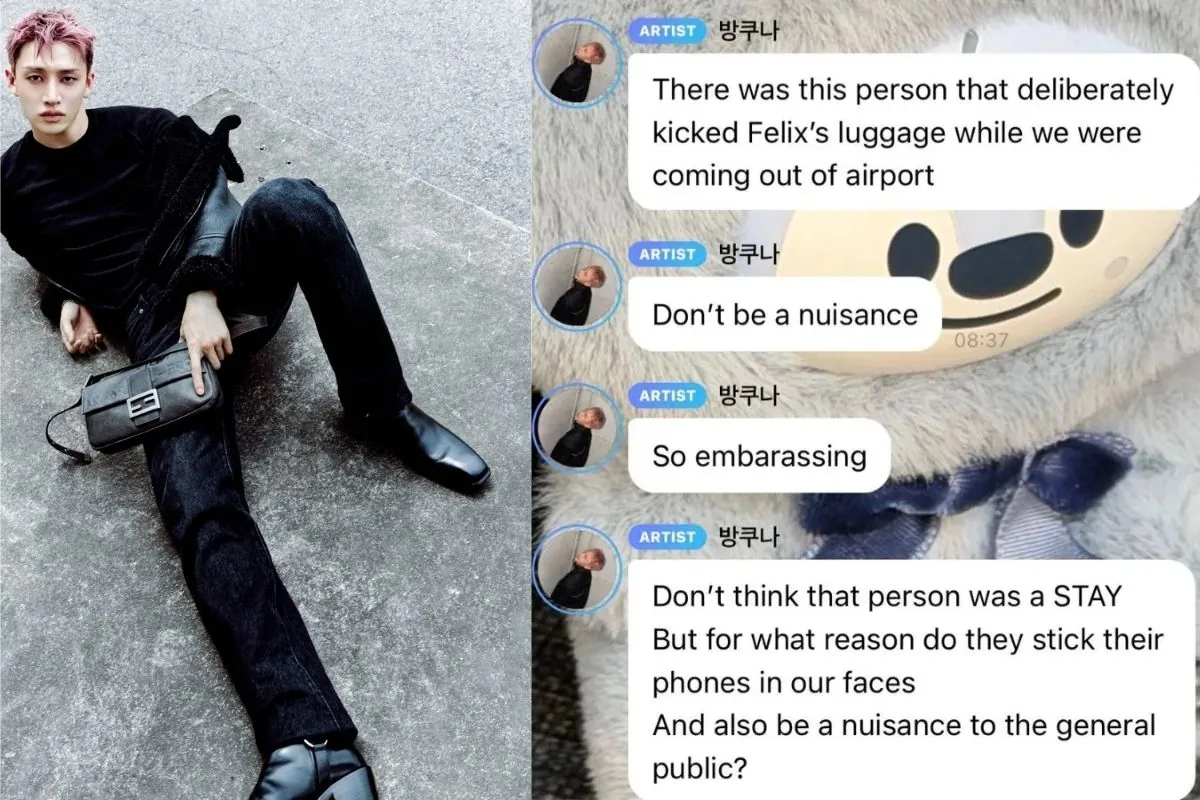 Bang Chan de Stray Kids habla sobre las multitudes irrespetuosas en el aeropuerto