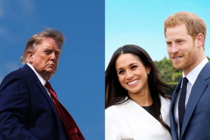 Donald Trump critica el regreso del príncipe Harry y Meghan Markle al Reino Unido