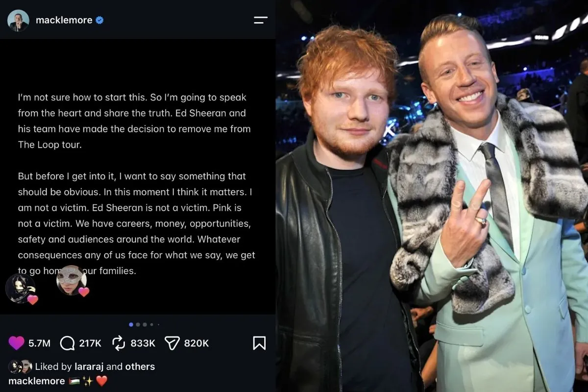 KATSEYE reacciona ante la nueva polémica que envuelve a Ed Sheeran y Macklemore KATSEYE reacciona ante la nueva polémica que envuelve a Ed Sheeran y Macklemore