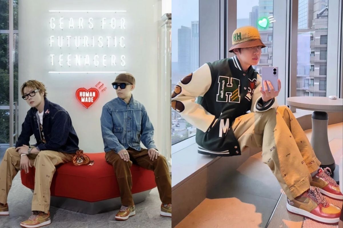 J-hope de BTS hace una aparición sorpresa en la tienda insignia de HUMAN MADE en Tokio antes de su gran inauguración J-hope de BTS hace una aparición sorpresa en la tienda insignia de HUMAN MADE en Tokio antes de su gran inauguración