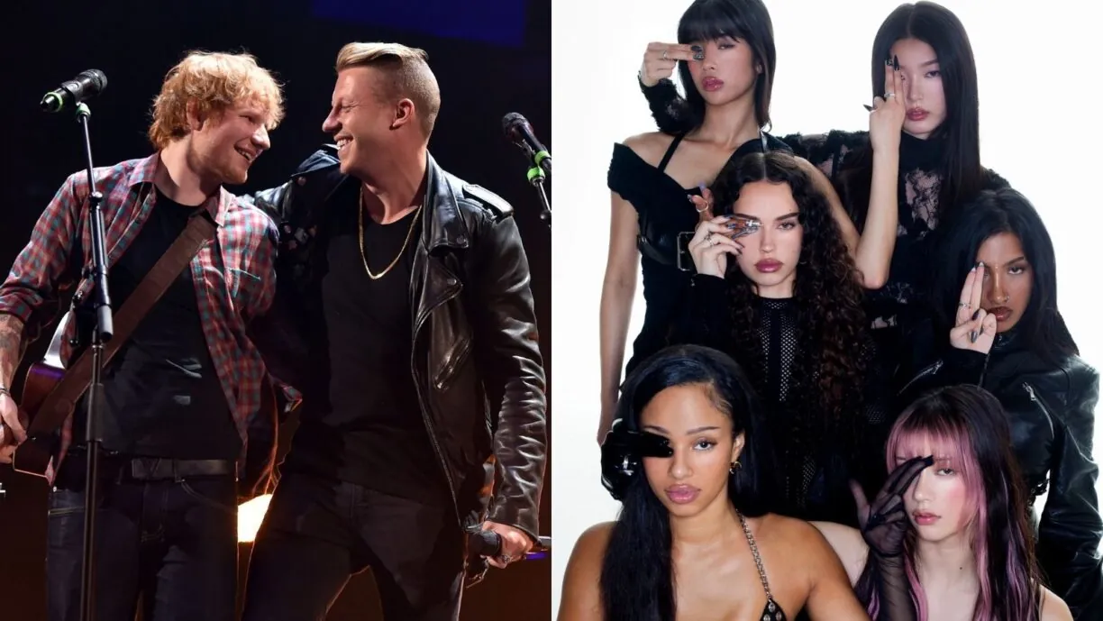KATSEYE reacciona ante la nueva polemica que envuelve a Ed Sheran y Macklemore