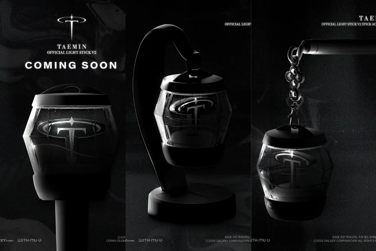 Taemin de SHINee adelanta la version 2.0 de su light stick oficial Taemin de SHINee adelanta la version 2.0 de su light stick oficial