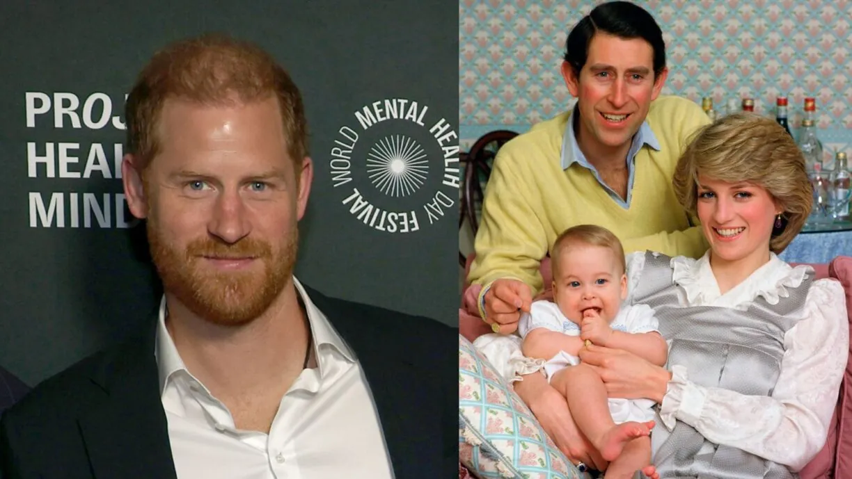 El príncipe Harry teme perder al rey Carlos así como perdió a su madre la princesa Diana